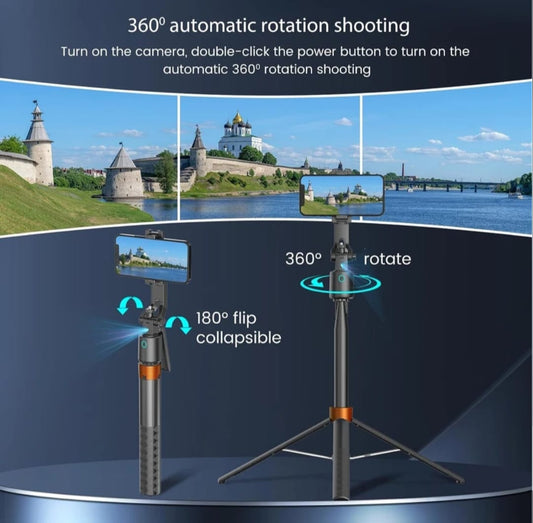 Q13 , 1.8M AI 360° Selfie Stick Tripod