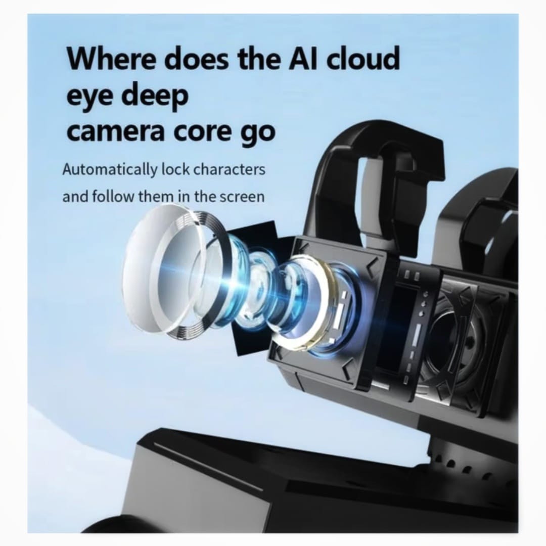 C16 AI Tracking Selfie Stick Tripod with Gimbal Stabilizer