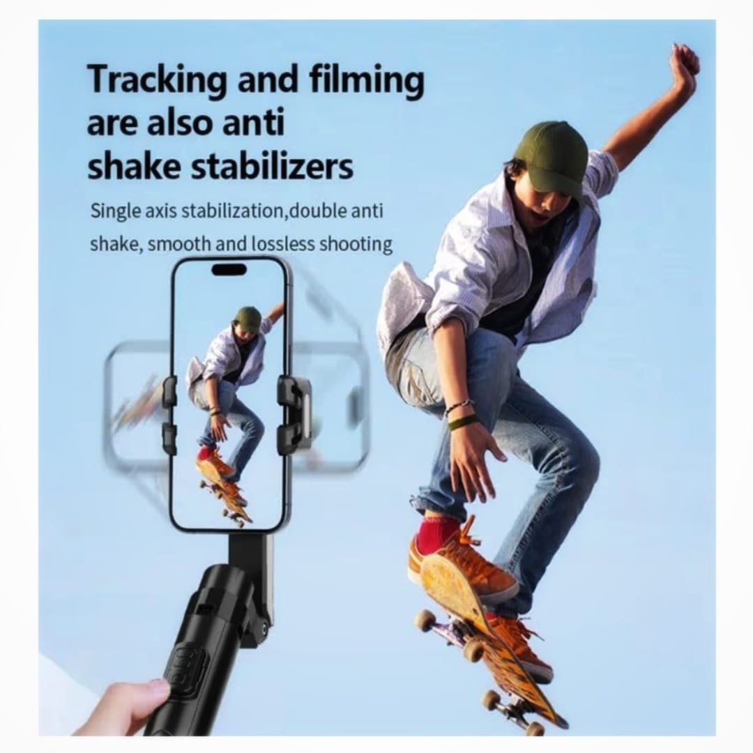 C16 AI Tracking Selfie Stick Tripod with Gimbal Stabilizer