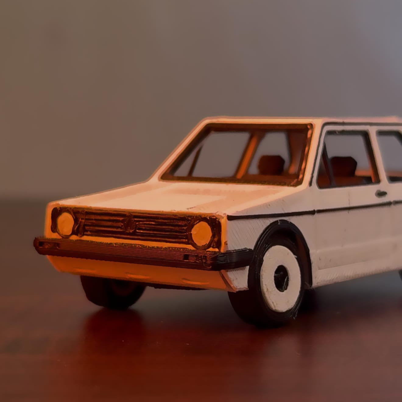 Golf Car – Kit Card (DIY Assembly Toy)