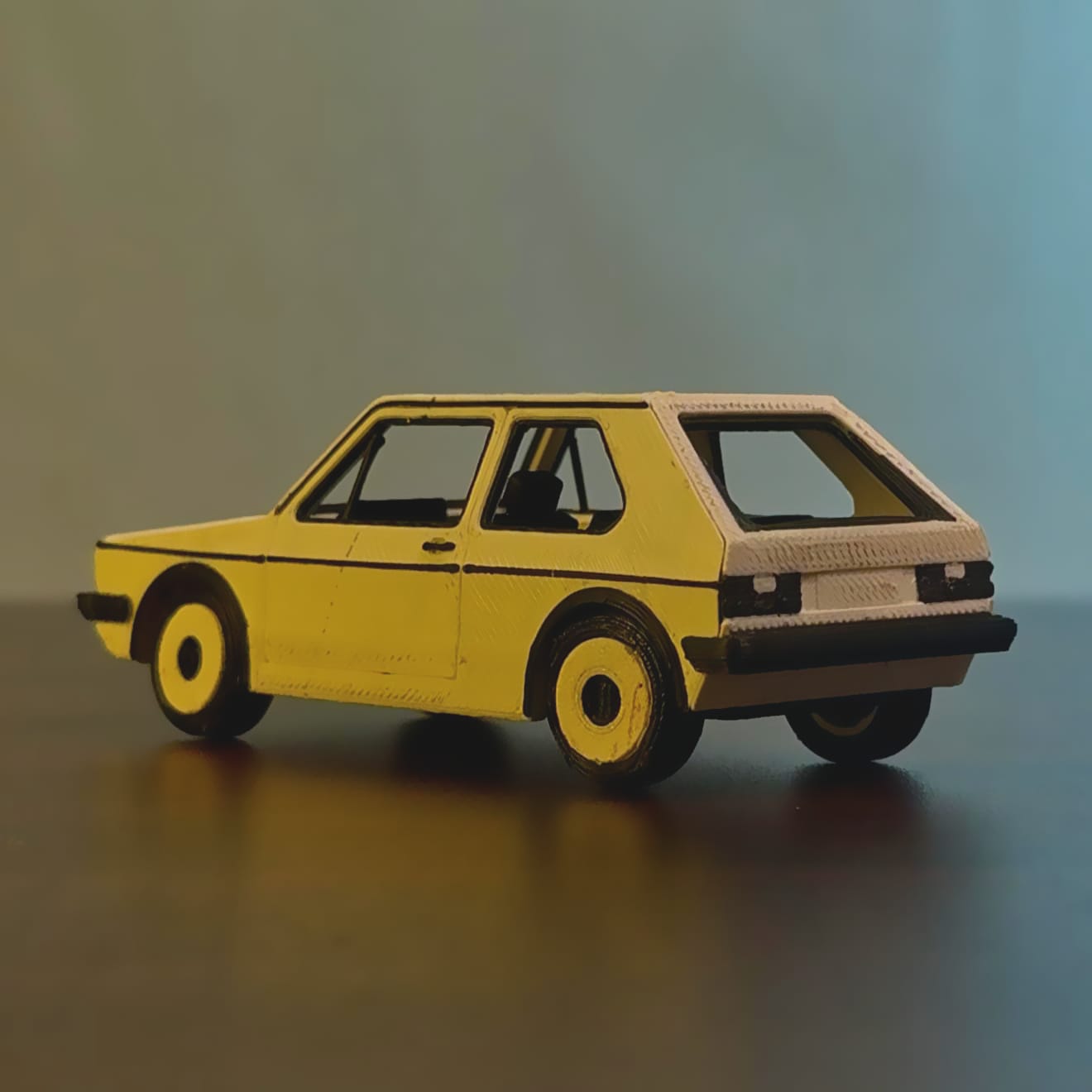 Golf Car – Kit Card (DIY Assembly Toy)