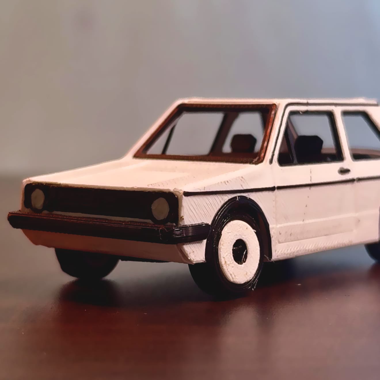 Golf Car – Kit Card (DIY Assembly Toy)