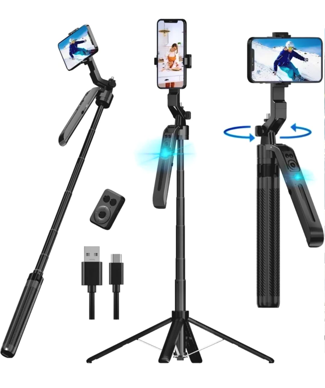 C12 Auto Face Tracking Tripod Stand