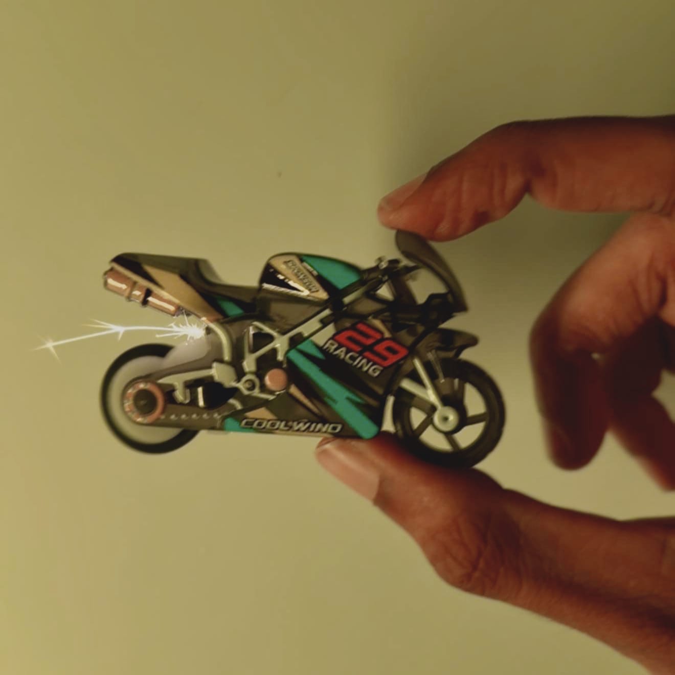 Mini Sparking Stunt Bike