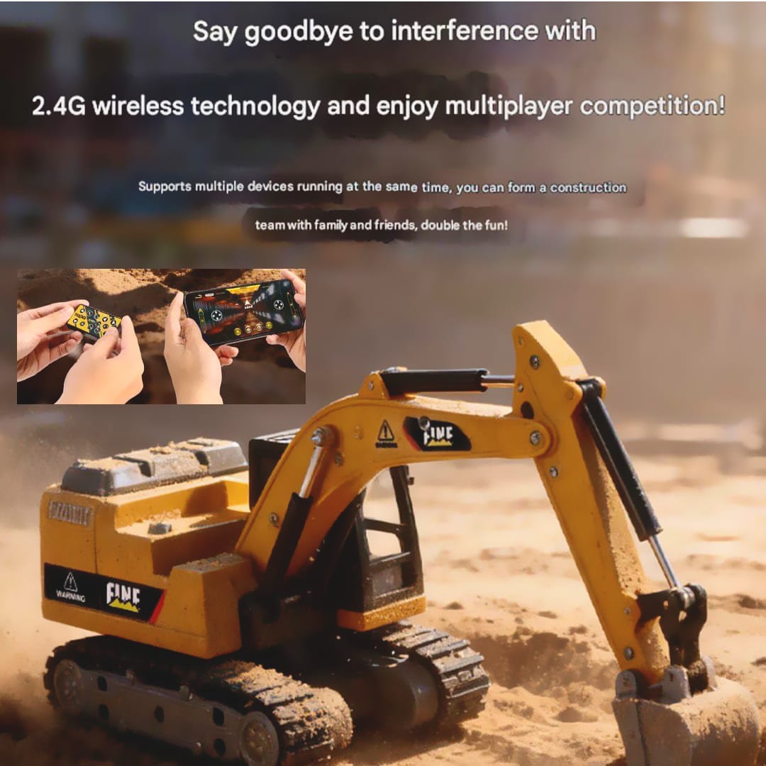 Excavator (1:64 scale, R/C)