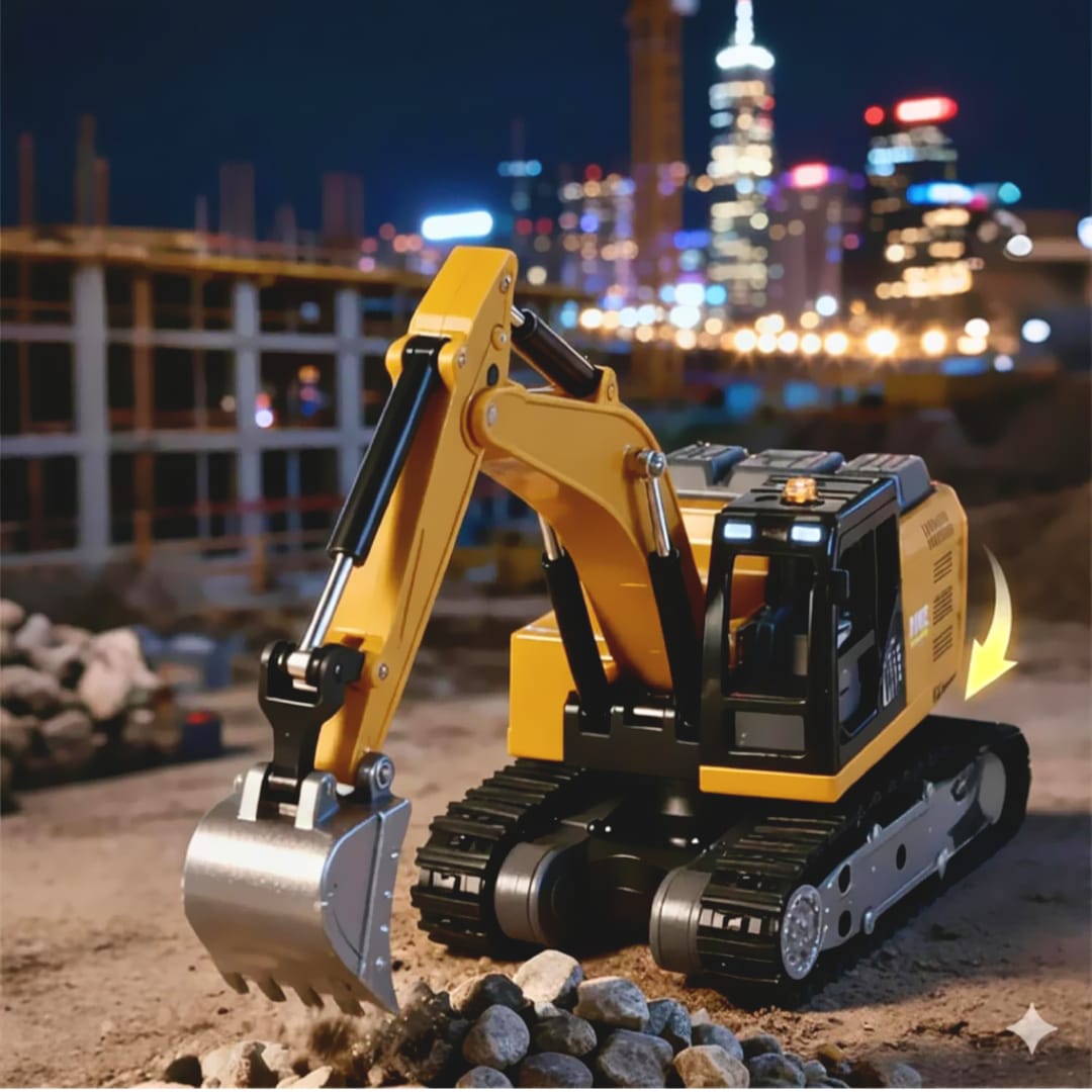 Excavator (1:64 scale, R/C)