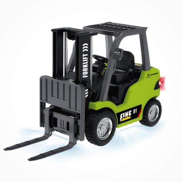 Forklift, 1:64 scale, R/C (Green)