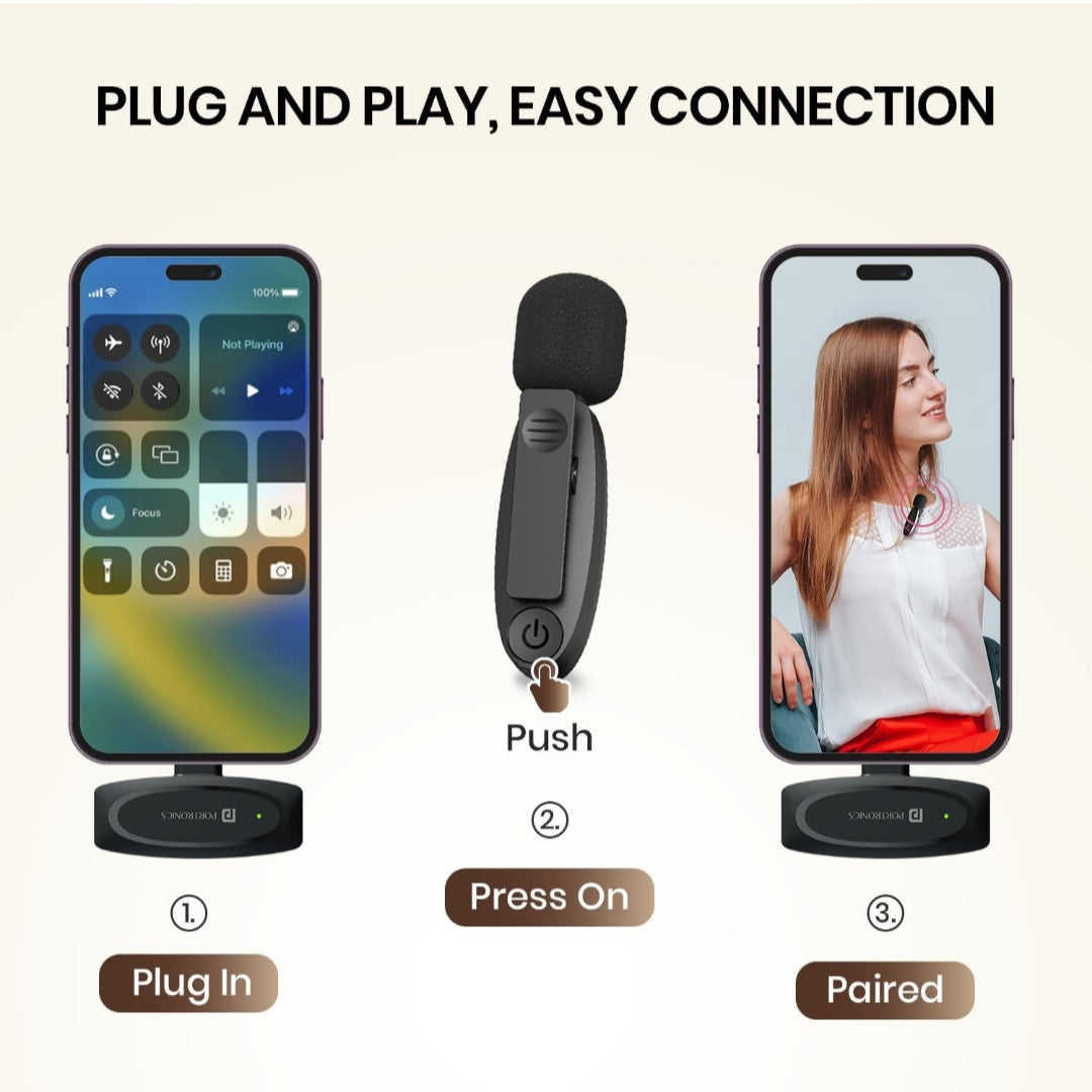 Dash 7 AI Omnidirectional Type-C Wireless Mic