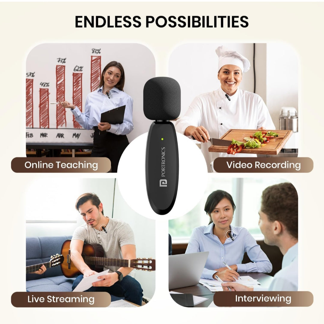 Dash 7 AI Omnidirectional Type-C Wireless Mic