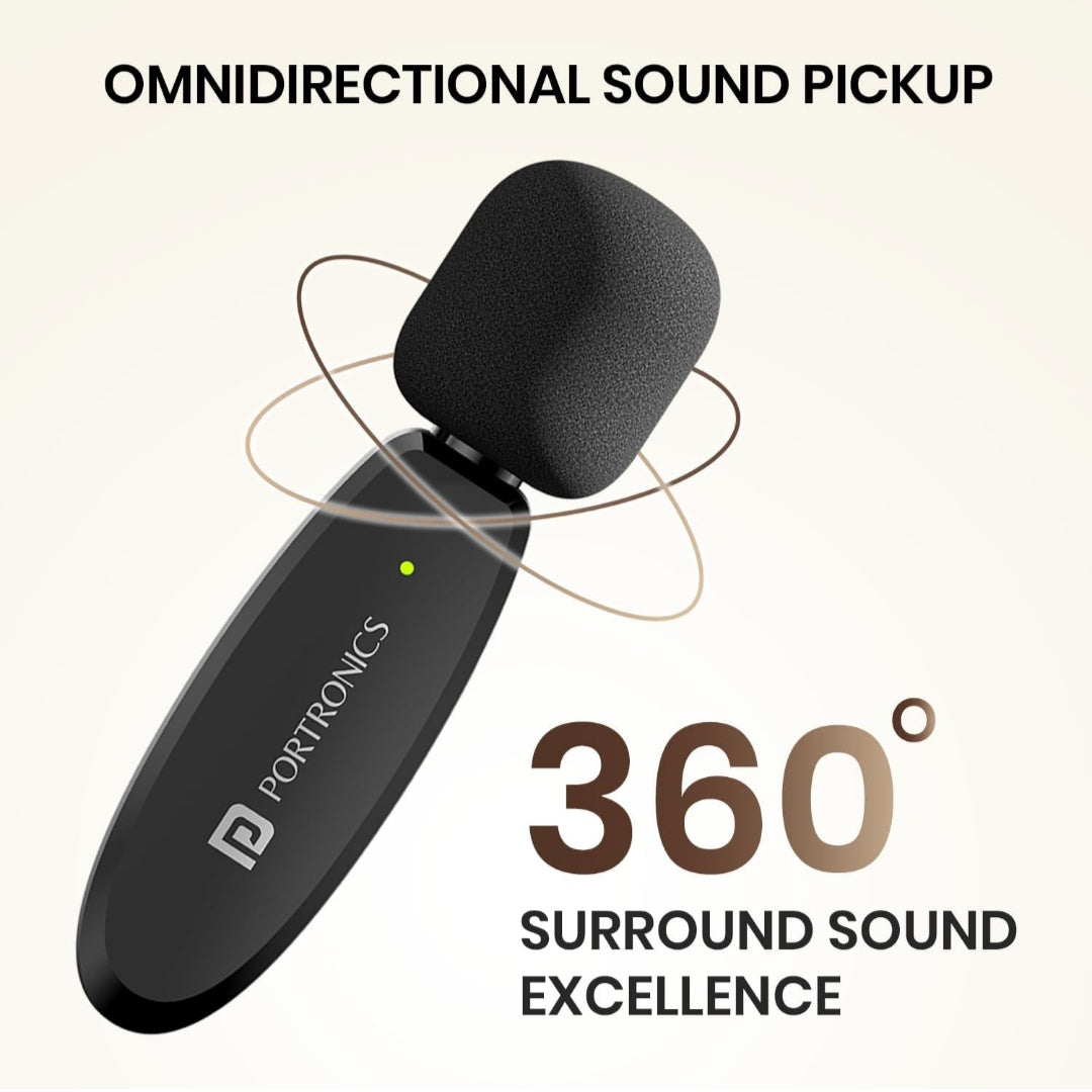 Dash 7 AI Omnidirectional Type-C Wireless Mic