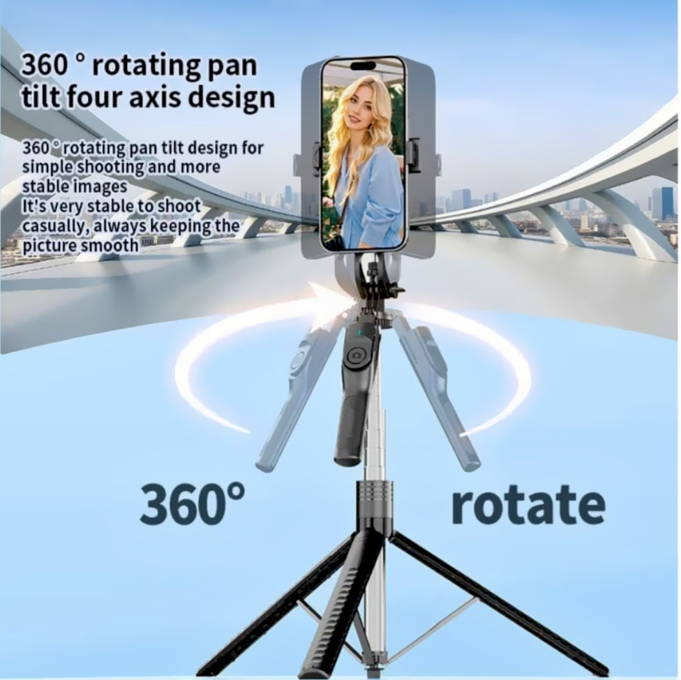 190-CM, Selfie Stick (with 1/4 Interface)