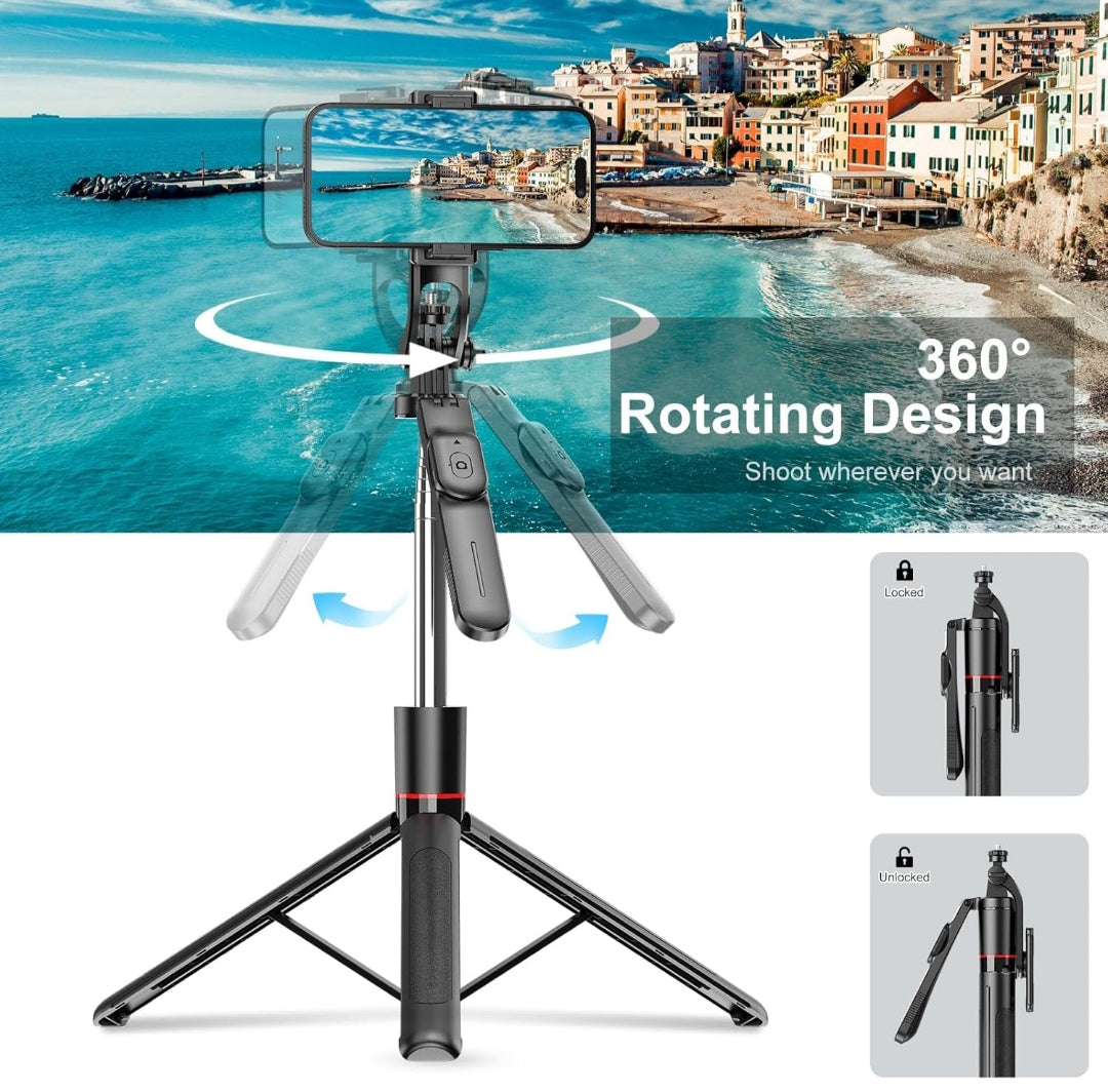 155 CM, Selfie Stick, with 1/4 interface screw