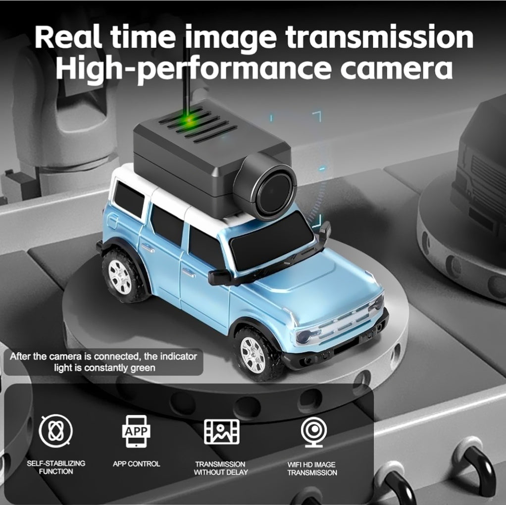 WiFi Camera RC Car (1:64 scale)