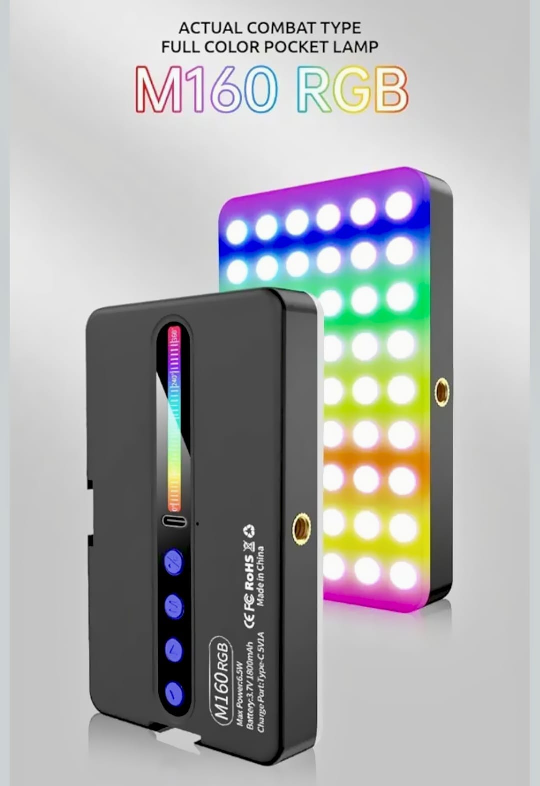 Portable Pocket LED Light for Mobile & DSLR
