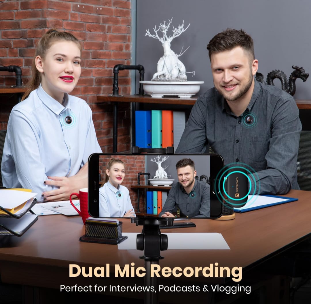 Neo Ai Powered Wireless Dual Mic