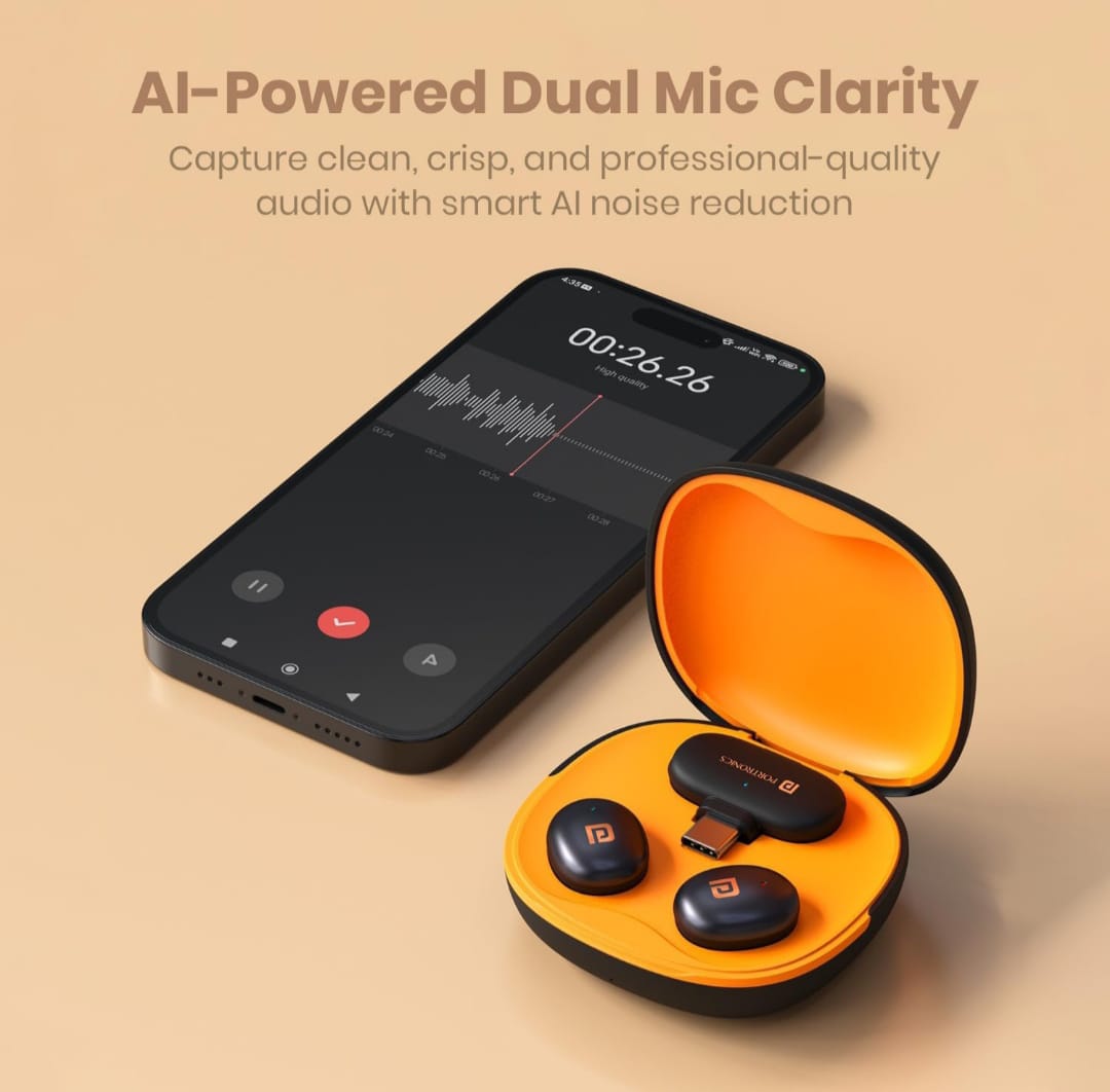 Neo Ai Powered Wireless Dual Mic