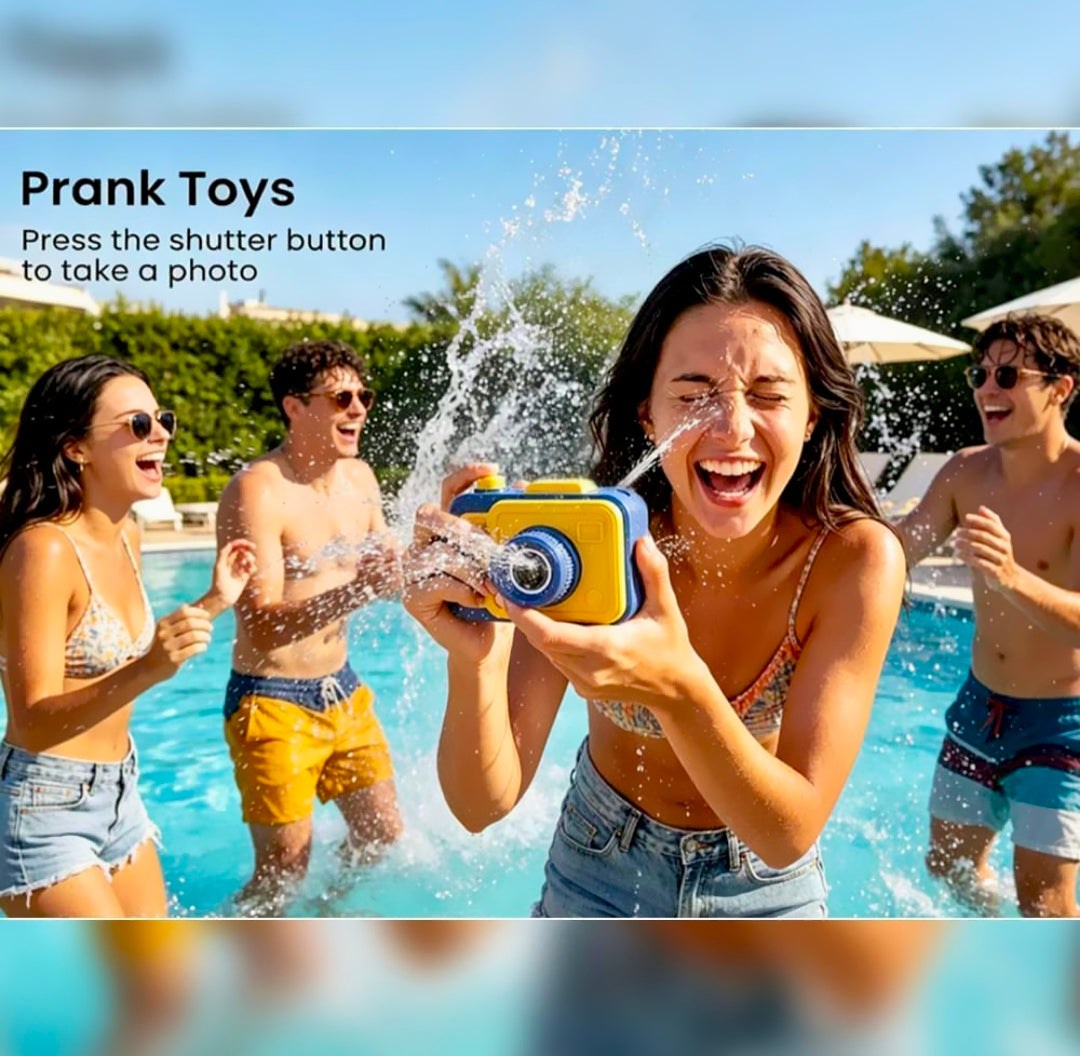 Camera Water Squirt Prank toy