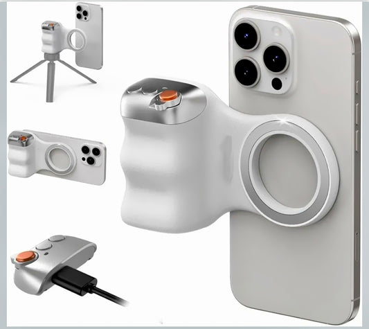 Smartphone Grip-MagSafe Compatible DSLR-Style