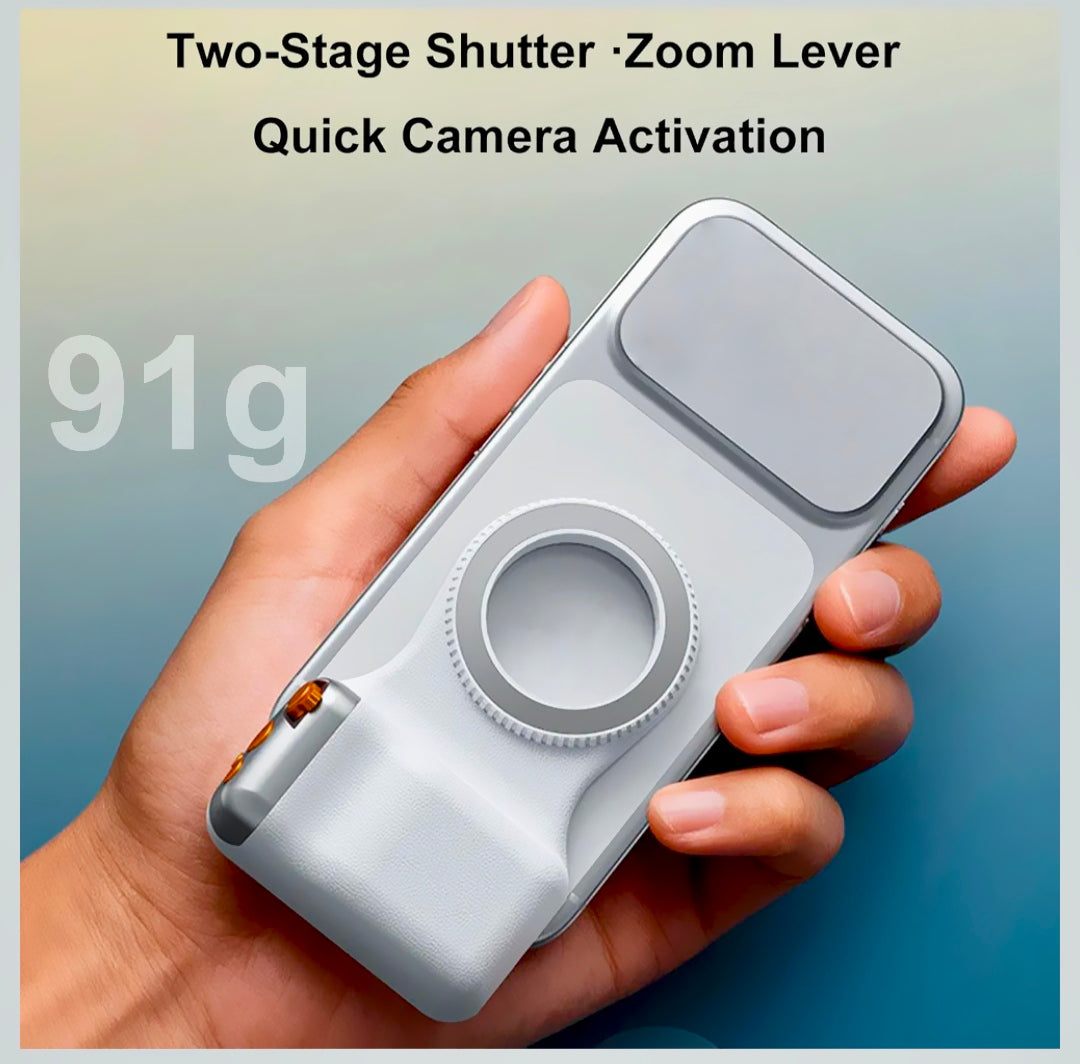 Smartphone Grip-MagSafe Compatible DSLR-Style