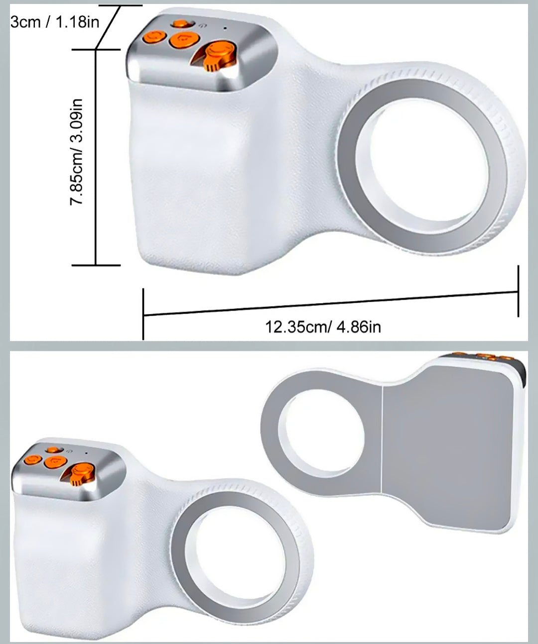 Smartphone Grip-MagSafe Compatible DSLR-Style
