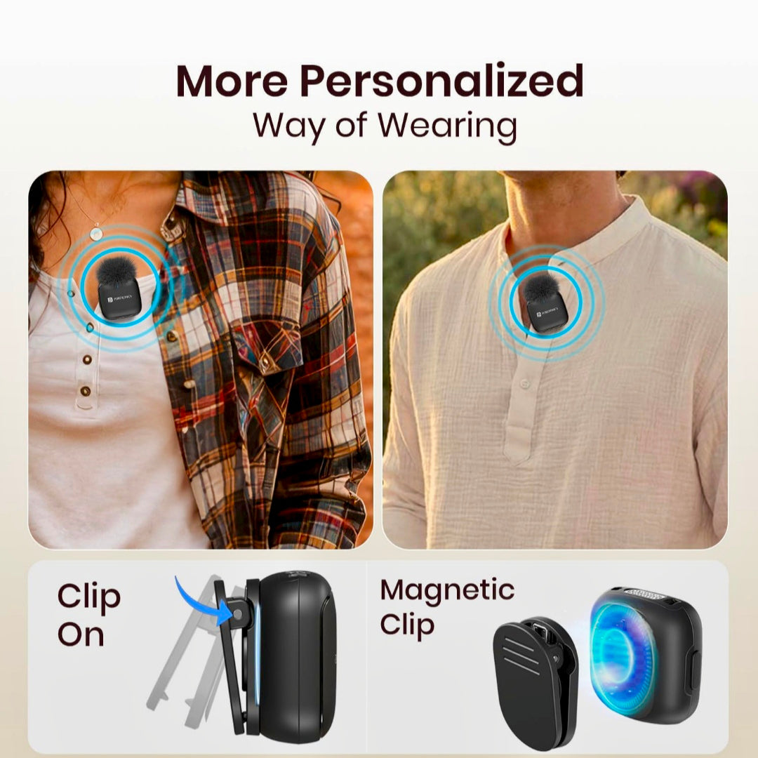 VlogMate Ultra Dual Wireless Microphone