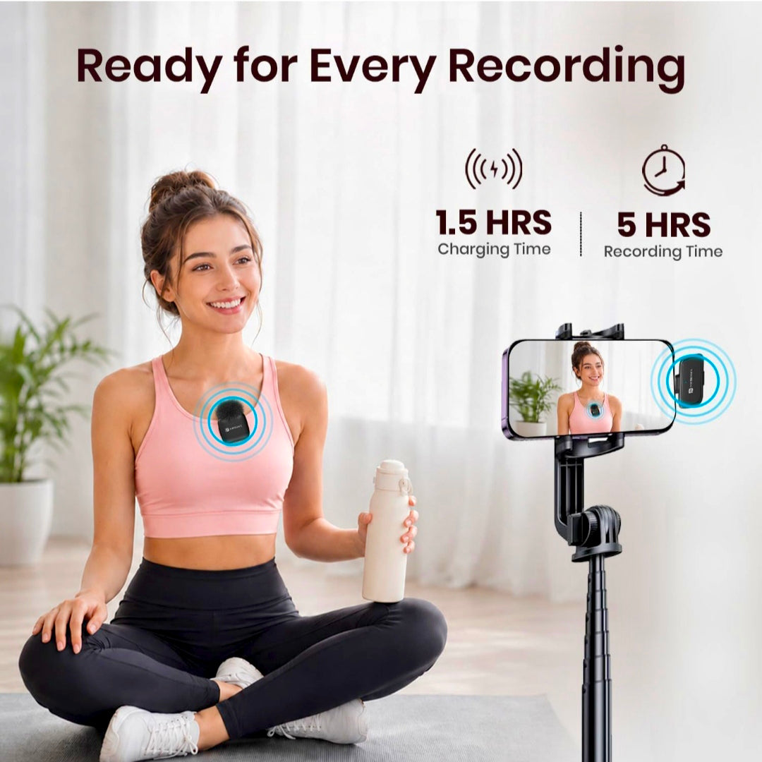 VlogMate Ultra Dual Wireless Microphone