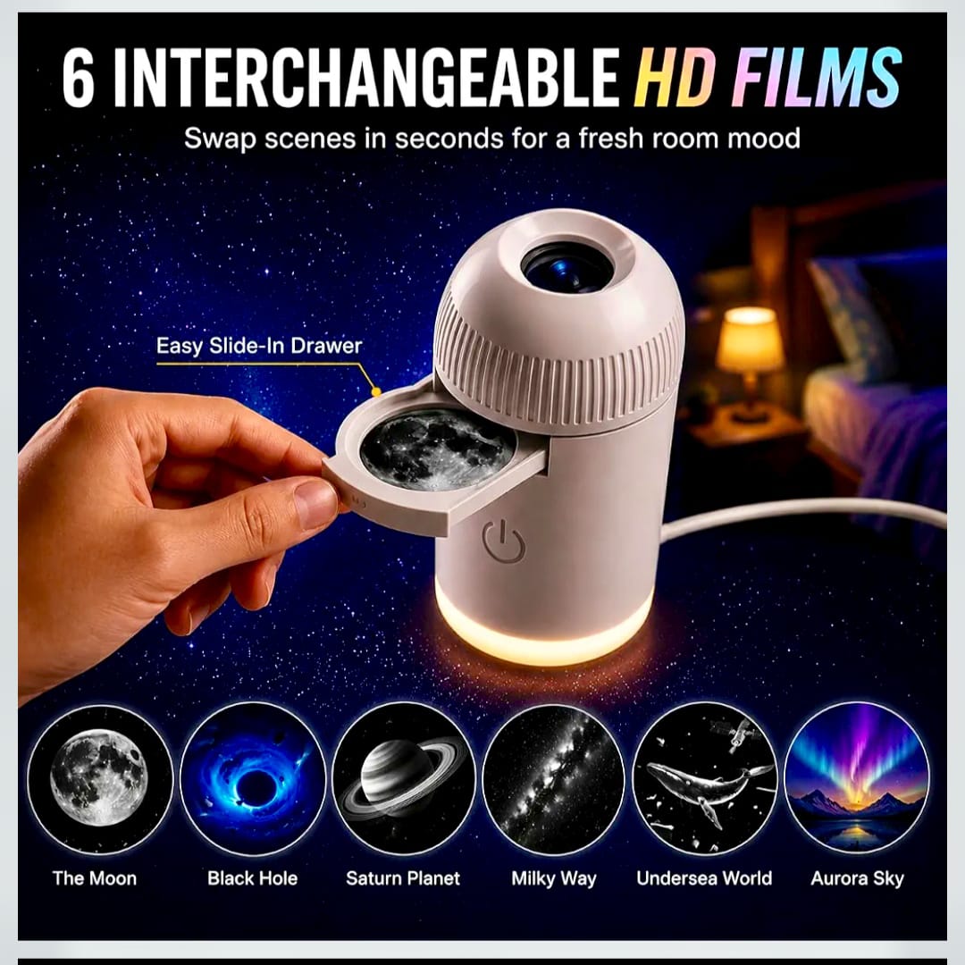 Mini Galaxy Projector Night Light