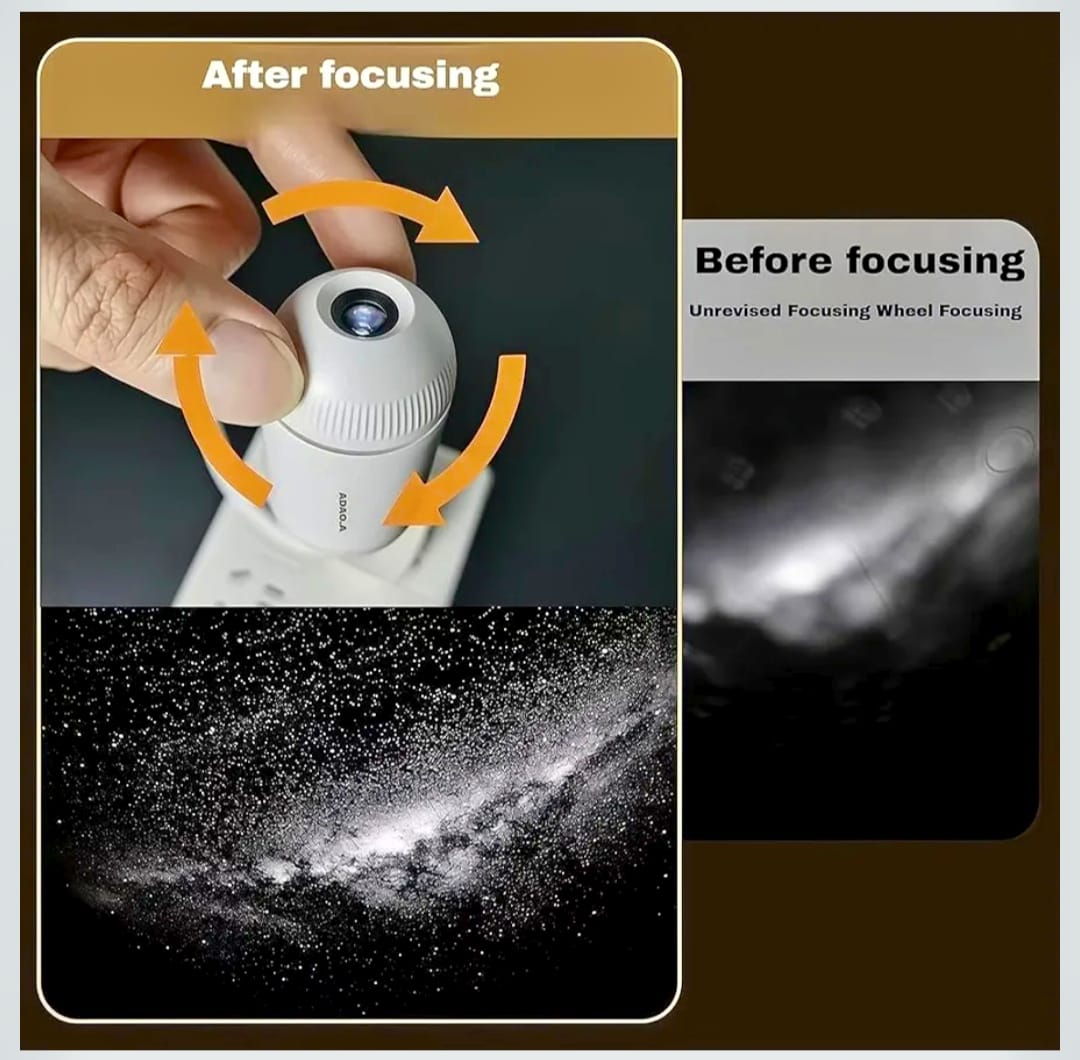 Mini Galaxy Projector Night Light