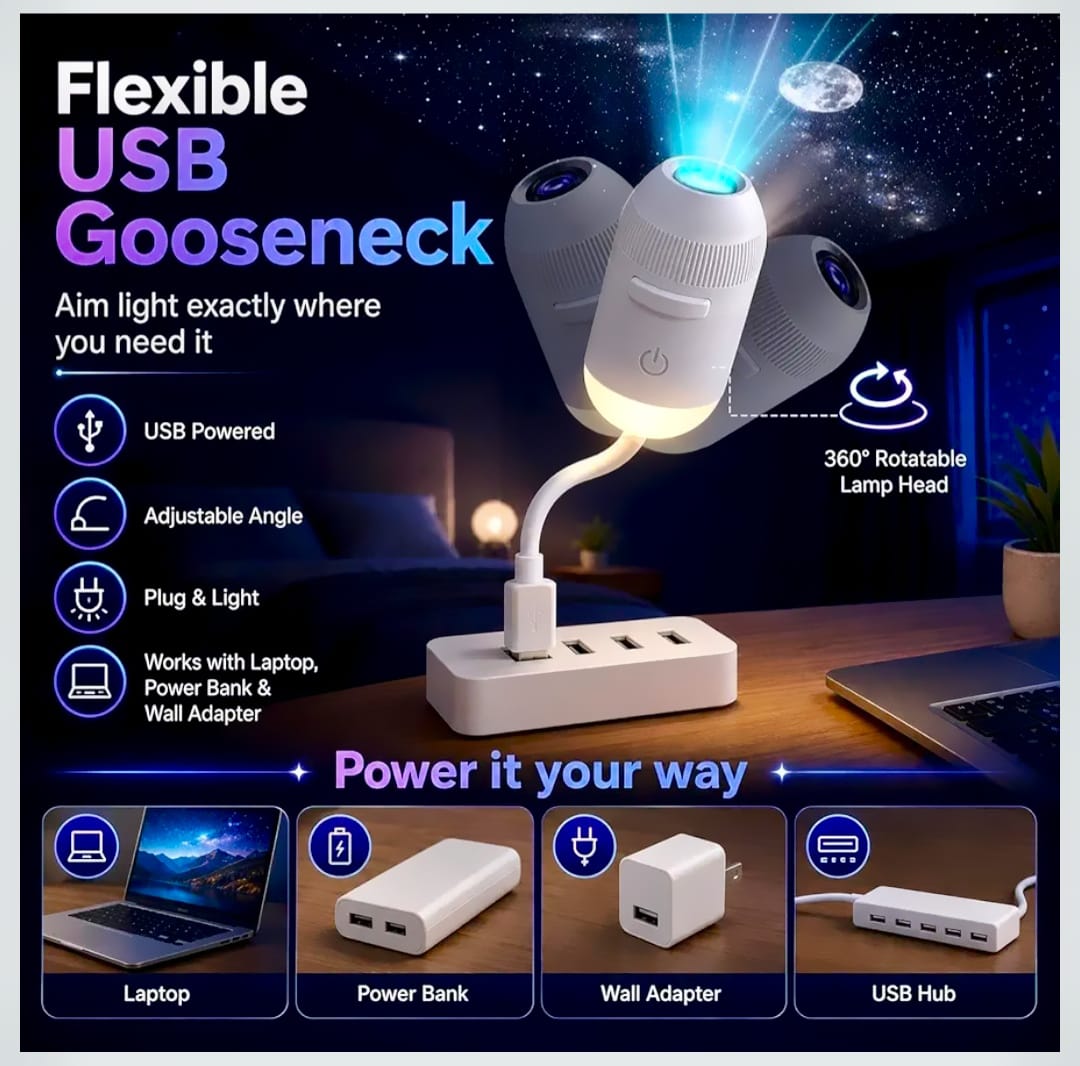 Mini Galaxy Projector Night Light